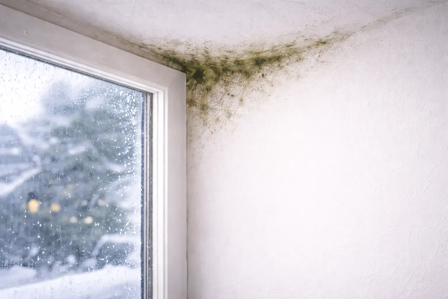 Flecken an der Wand